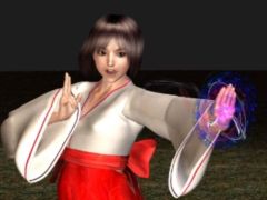 巫女、闇に散る