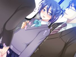 女装少年と痴漢電車