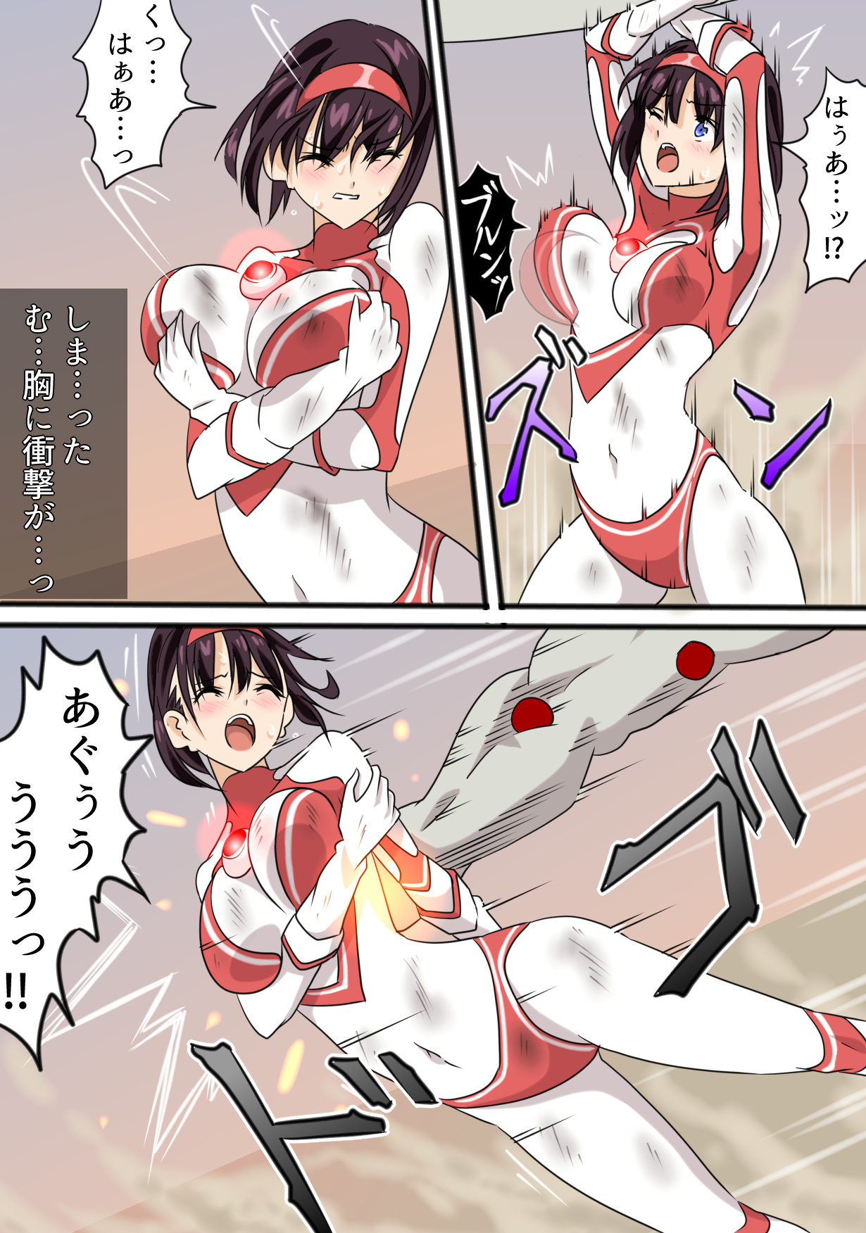 180827][co]ウルトラヒロイン絶体絶命3 | ピンチはエロい！エネルギーも身体もすでに限界のウルトラヒロインたち | 二次元 | 同人 |  うらあきば.じぇいぴ～